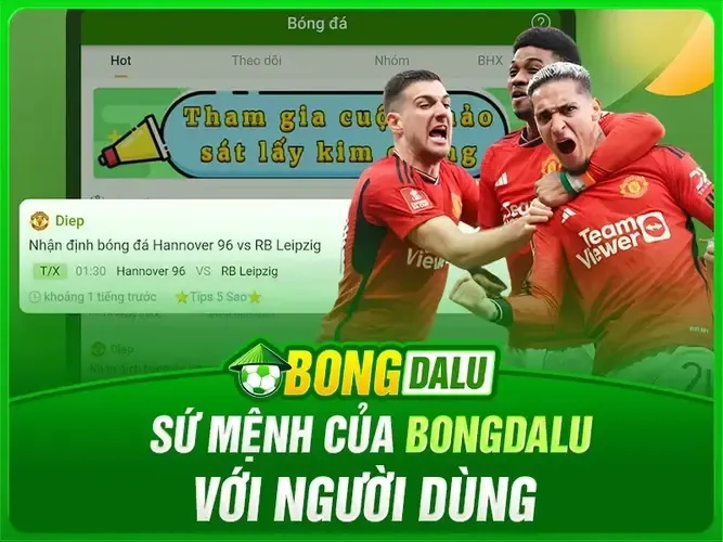 Sứ mệnh và cam kết của bongdalu đối với người dùng