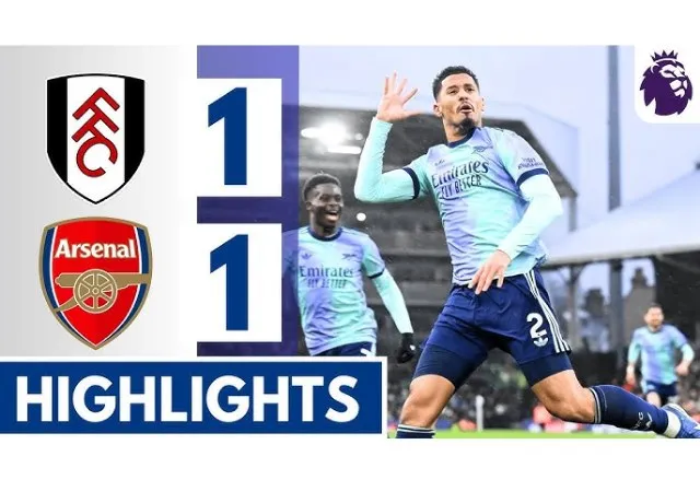 Arsenal bất lực trong việc giành chiến thắng khi đối đầu CLB Fulham