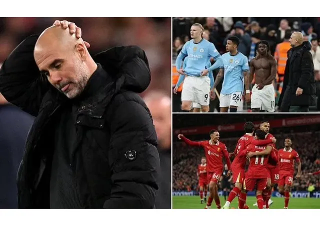 Pep Guardiola tiếp tục sa lầy sau chuyến làm khách trên sân Liverpool