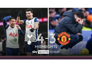 Tottenham áp đảo MU giành chiến thắng 4-3 tại tứ kết Carabao Cup