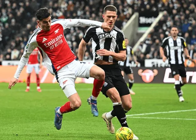 Newcastle đã có màn trình diễn xuất sắc khi đánh bại Arsenal 2-0