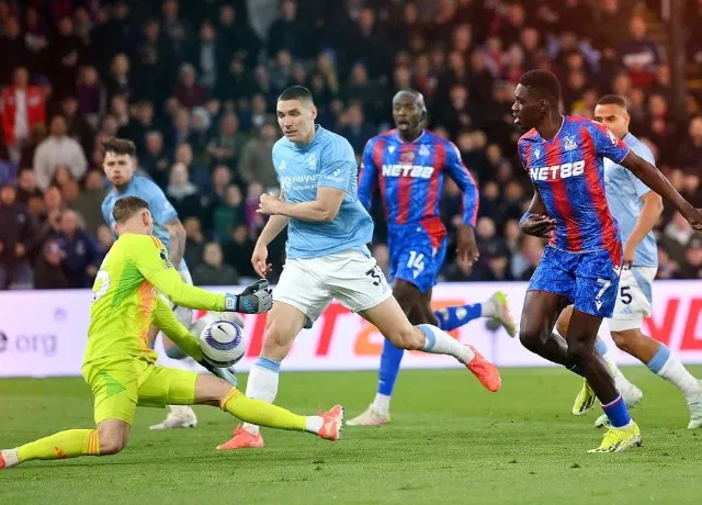 trận đấu giữa Crystal Palace và Nottingham thực sự rất căng thẳng