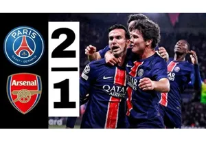 PSG vượt qua Arsenal 2-1 tiến đến ngôi vị cao nhất của UEFA Champions League