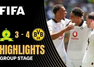 Dortmund thắng kịch tính Mamelodi Sundowns tỷ số 4-3