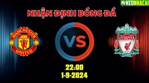 Nhận định bóng đá MU vs Liverpool 22h00 ngày 1/9