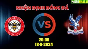 Nhận định Ngoại hạng Anh Brentford vs Crystal Palace 20h00 ngày 18/8