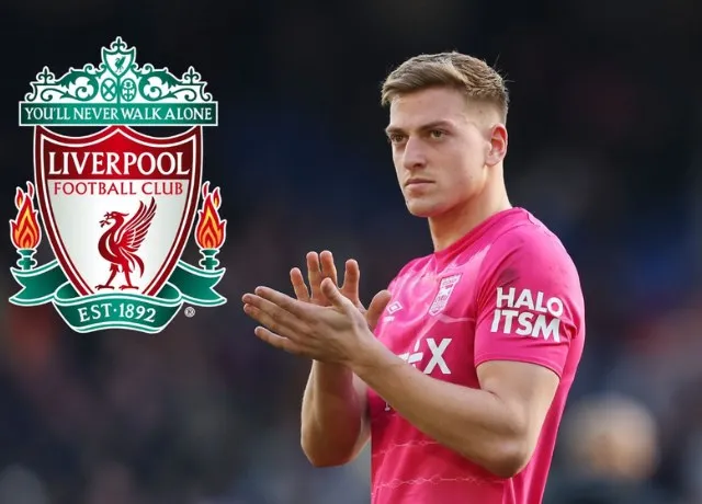 Tiền đạo Liam Delap đang là mục tiêu của Liverpool mùa giải mới