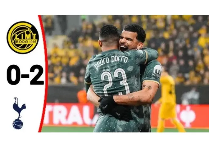 Tottenham thắng nhẹ Bodo Glimt 2-0 đối đầu MU tại chung kết Europa League