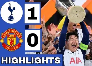 Tottenham vô địch Europa League sau khi đánh bại MU với tỷ số 1-0