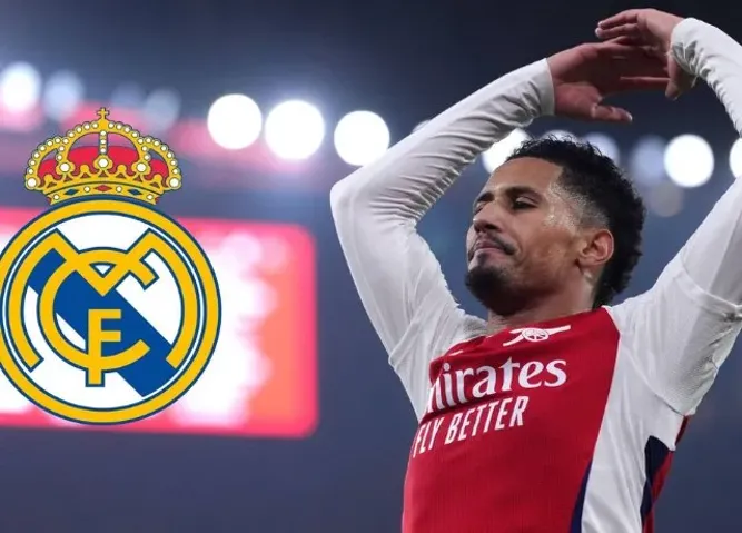 William Saliba có thể gia nhập Real Madrid trong mùa giải tới