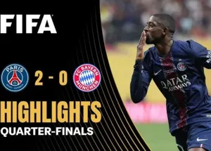 PSG thắng Bayern 2-0 dù phải chơi với 9 người trên sân