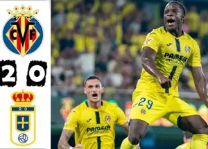Villarreal có 3 điểm với chiến thắng 2-0 khi tiếp Real Oviedo